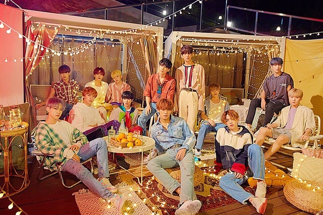 ▲ 그룹 세븐틴. 플레디스 엔터테인먼트