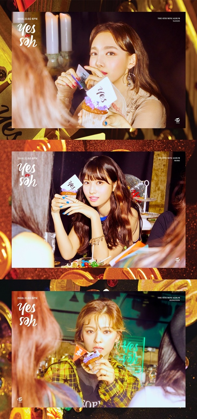 ▲ 트와이스 나연 정연 모모 신곡 개인 티저 이미지. JYP엔터테인먼트