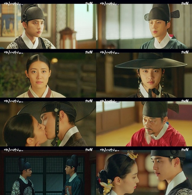 ▲ '백일의 낭군님' 14회 주요 장면. tvN