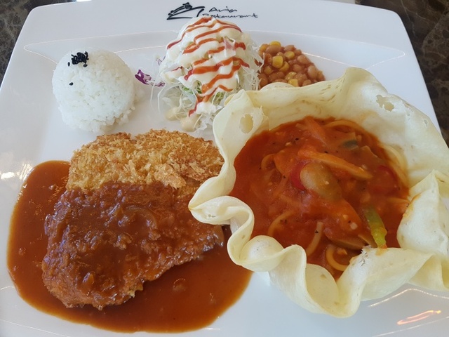 ▲ 돈까스&토마토스파게티