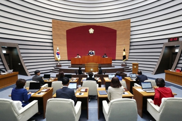 ▲ 광주시의회, 제264회 임시회 개회