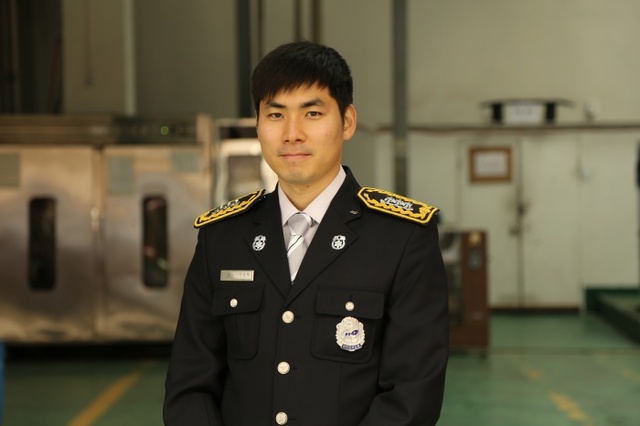 ▲ 이승택 소방사