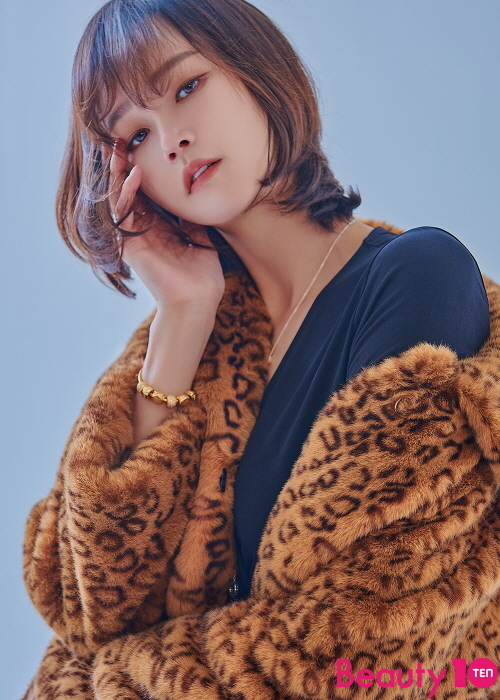 ▲ 모델 이혜정 화보. 뷰티텐