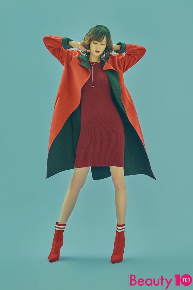 모델 이혜정 화보. 뷰티텐