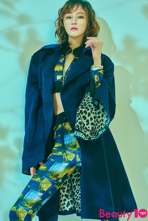 ▲ 모델 이혜정 화보. 뷰티텐