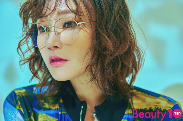 ▲ 모델 이혜정 화보. 뷰티텐