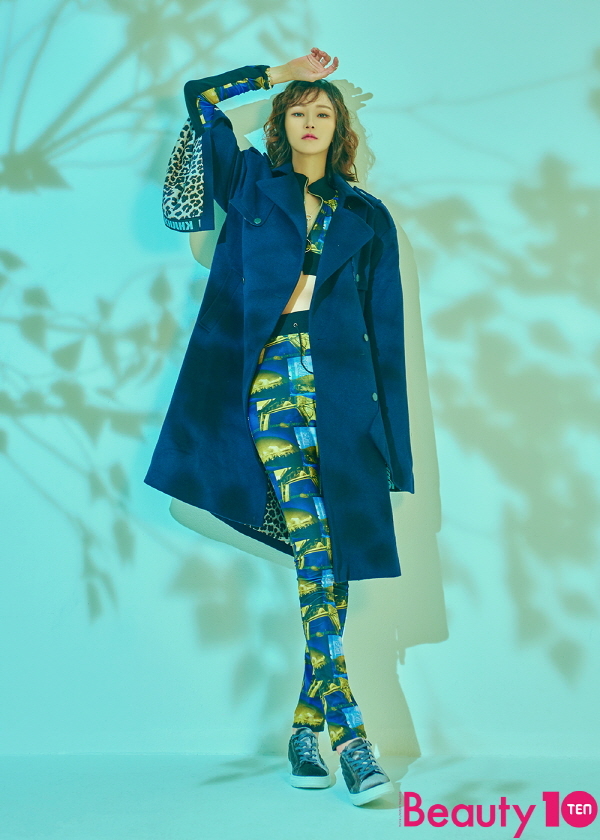 ▲ 모델 이혜정 화보. 뷰티텐