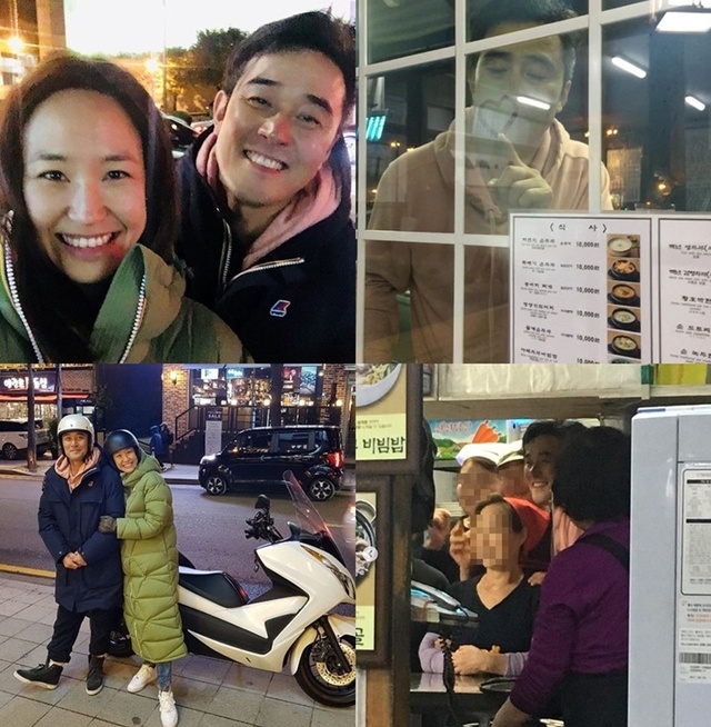 ▲ 배우 최민수 강주은 부부의 데이트 현장이 공개됐다. 강주은 인스타그램