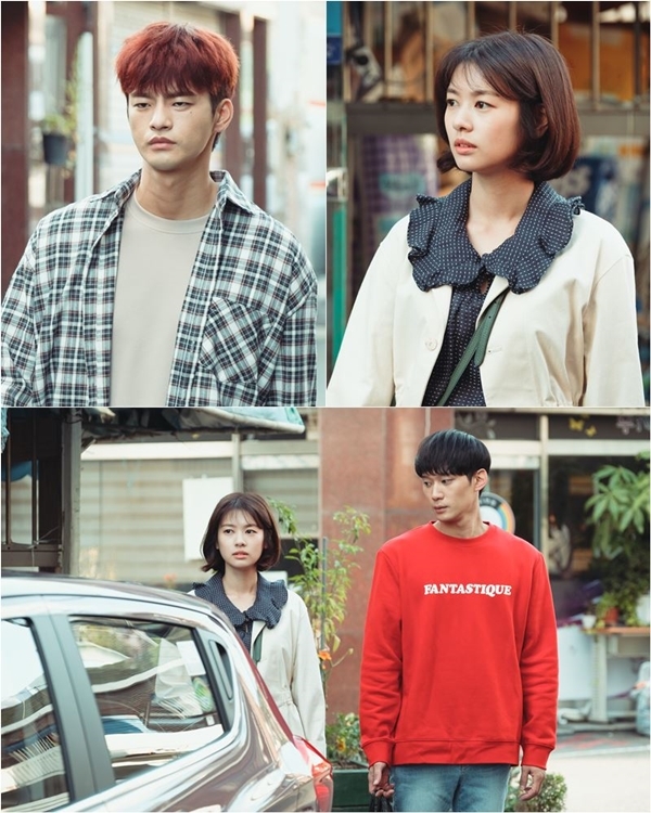▲ tvN '하늘에서 내리는 일억개의 별' 권수현 서인국 정소민의 현장 스틸 컷. tvN