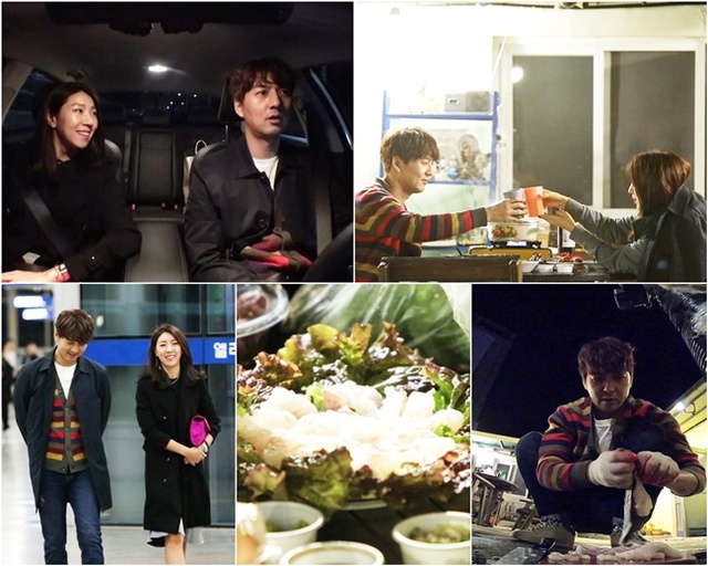▲ '연애의 맛'을 통해 공식 커플 선언을 한 이필모와 서수연이 즉흥 부산여행에 나섰다. TV조선