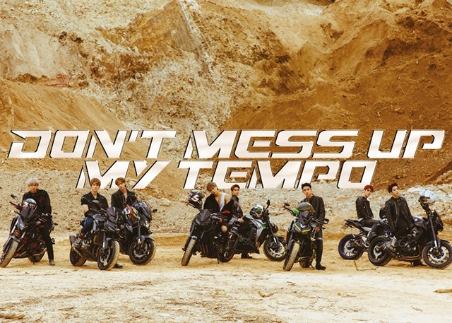▲ 엑소 정규 5집  'DON'T MESS UP MY TEMPO' 커버 이미지. SM엔터테인먼트