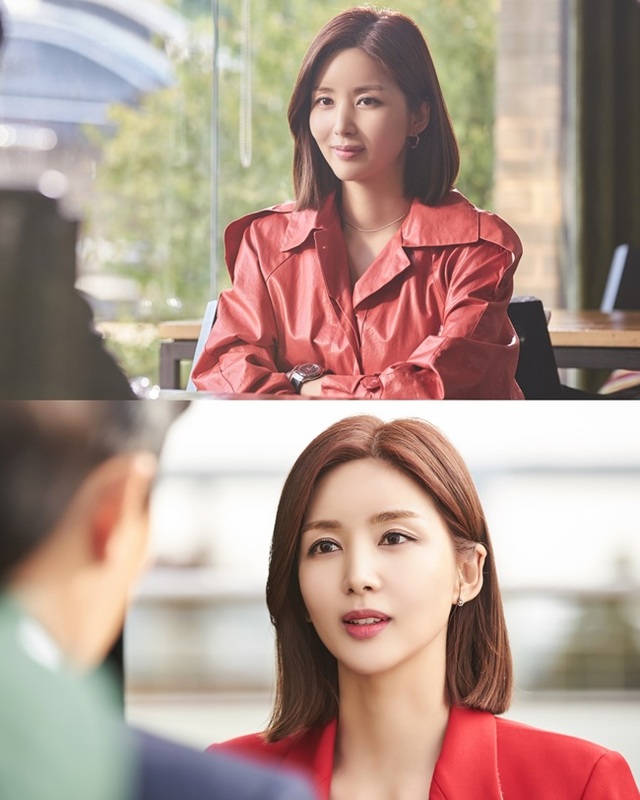 ▲ '죽어도 좋아'에서 카리스마 넘치는 본부장 유시백 역으로 분한 배우 박솔미. 와이피플이엔티, 프로덕션H