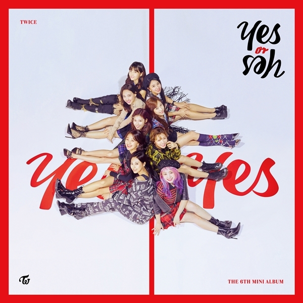 ▲ 걸그룹 트와이스 'YES or YES' 커버 이미지. JYP엔터테인먼트