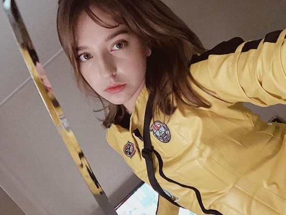 ▲ 러시아 출신 방송인 안젤리나 다닐로바. 안젤리나 다닐로바 인스타그램