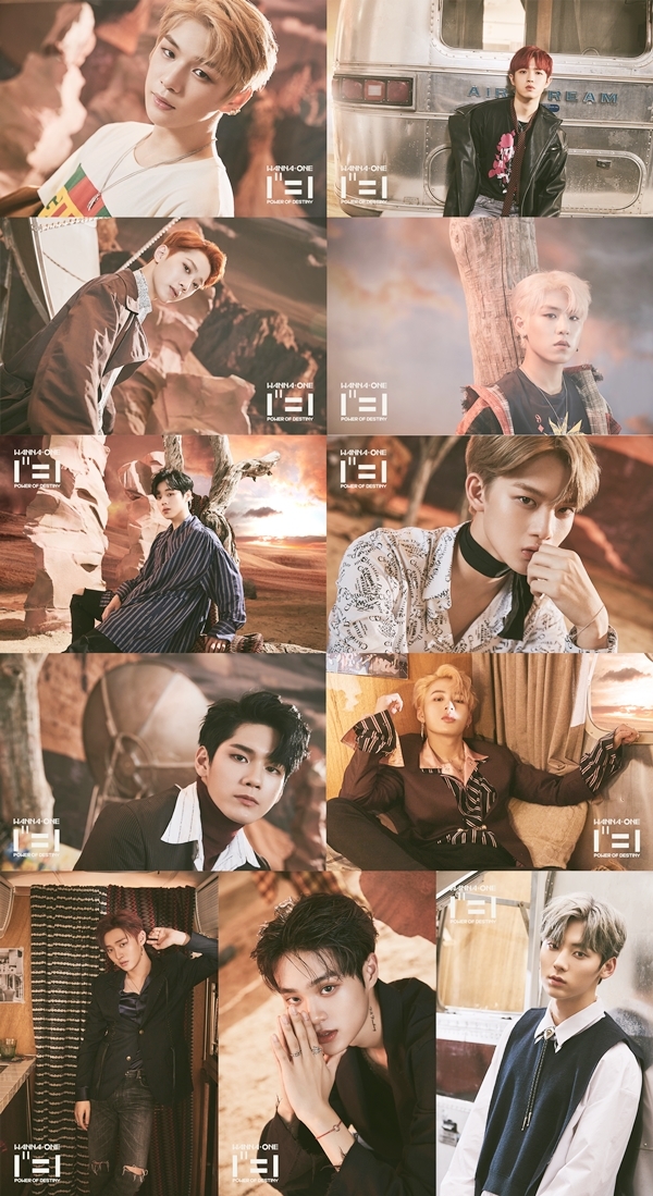 ▲ 그룹 워너원 티저 이미지 공개. 스윙엔터테인먼트
