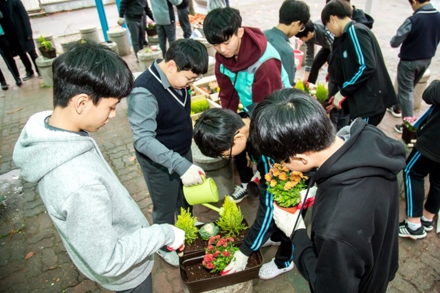 ▲ 초록우산 어린이재단 에코가드닝4