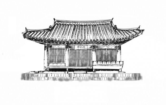 ▲ 화석정 재현건물1