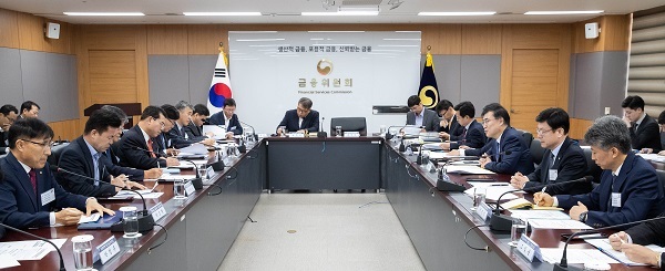 ▲ 금융위원회가 19일 가계부채관리 점검회의를 열었다. 사진/금융위원회