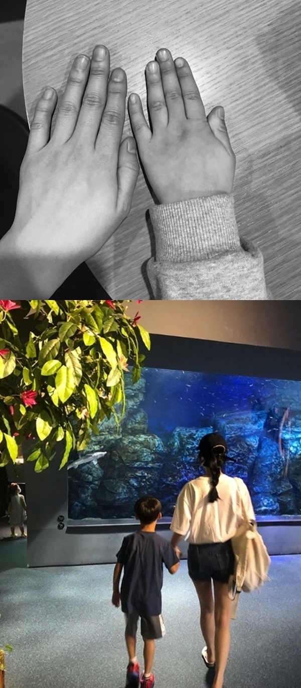박환희가 아들을 향한 모정을 드러냈다. 박환희 인스타그램