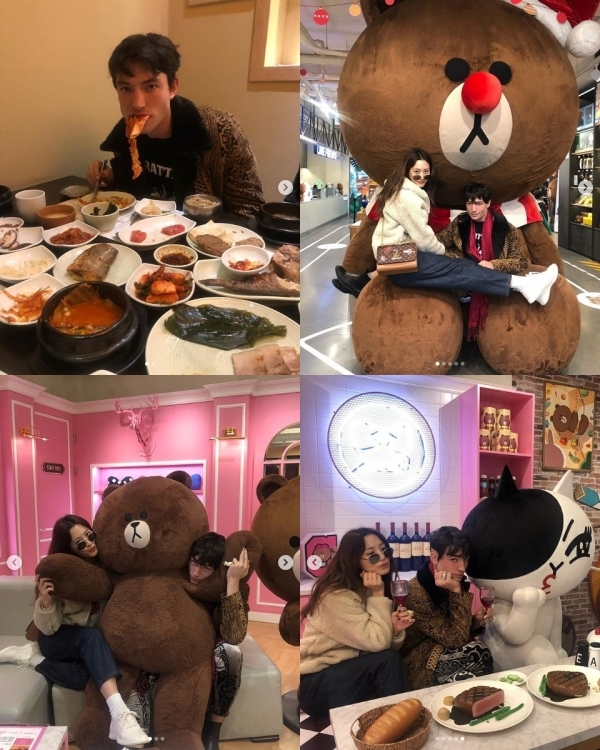 배우 에즈라 밀러가 한국을 찾았다. 수현 인스타그램