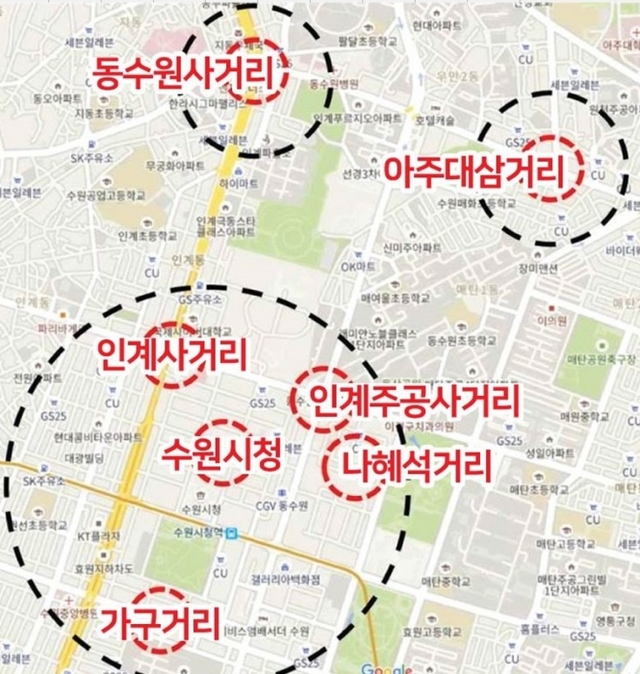 ▲ 사진)빅데이터 분석으로 찾은 떼까마귀 출몰지역