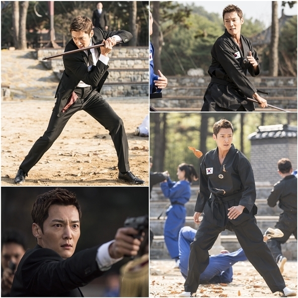 SBS 수목드라마 ‘황후의 품격' 최진혁의 현장 스틸 컷. 에스엠라이프디자인그룹