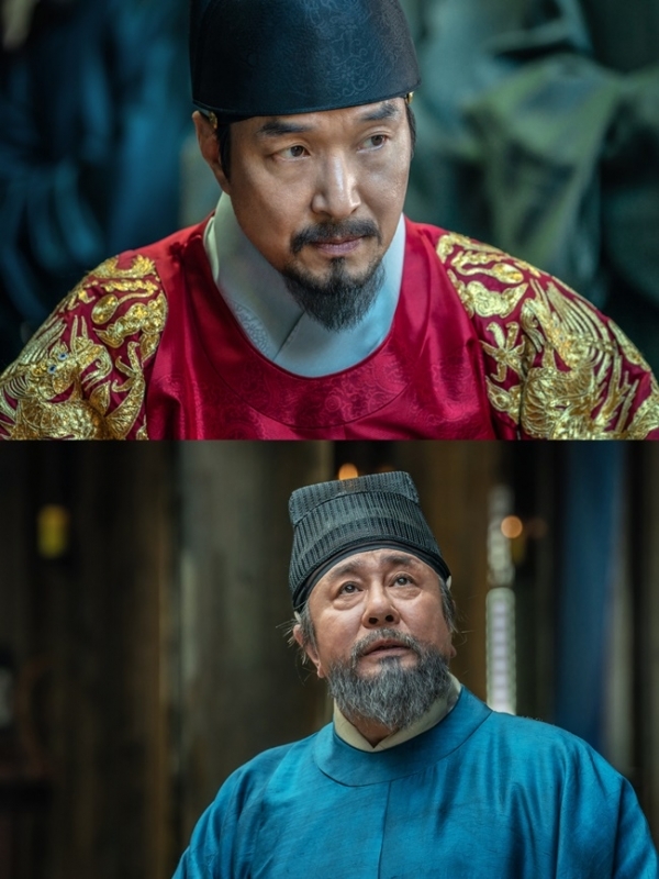 영화 '천문' 출연을 확정한 세종 역의 한석규(위)와 장영실 역의 최민식(아래). 롯데엔터테인먼트