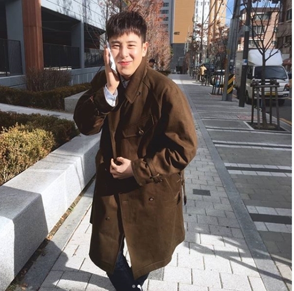 그룹 블락비 멤버 피오. 인스타그램