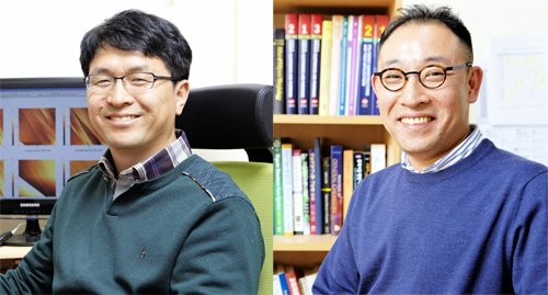 ▲ 아주대 권오필 교수, 카이스트 이상민 교수