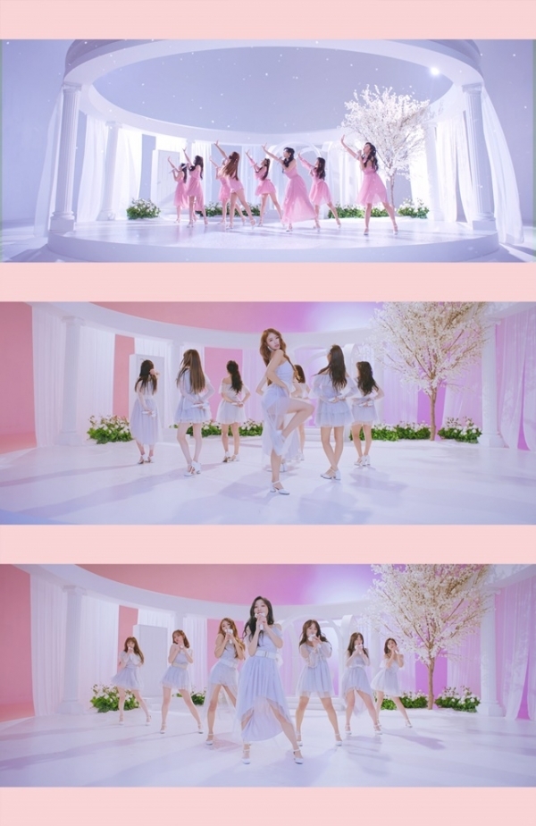 러블리즈 신곡 '찾아가세요' 퍼포먼스 버전 뮤직비디오 이미지. 울림엔터테인먼트