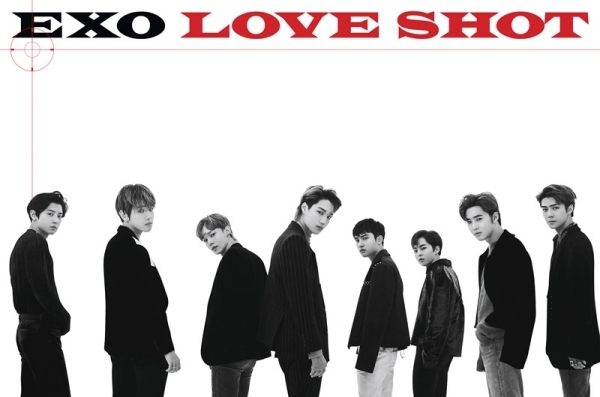 엑소 정규 5집 리패키지 'LOVE SHOT'이미지. SM엔터테인먼트