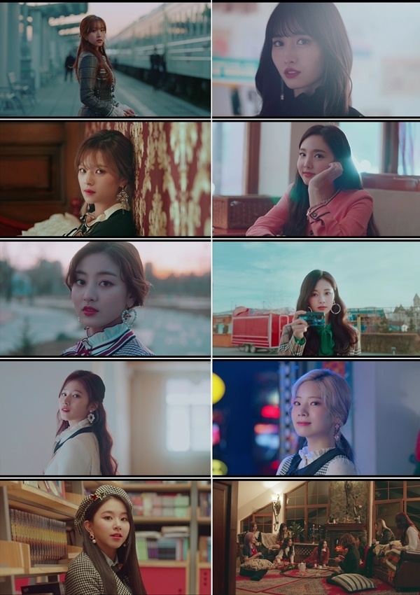 걸그룹 트와이스 '올해 제일 잘한 일' 티저 영상 캡처.