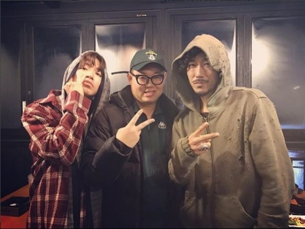 래퍼 bizzy(왼쪽부터) BJ 감스트 타이거JK. 감스트 인스타그램