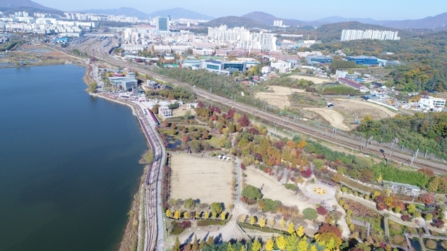 왕송호수 레솔레파크 일대