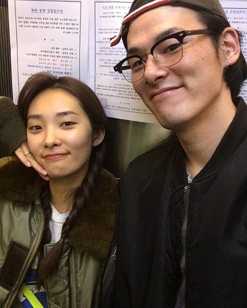 모델 부부 김원중 곽지영. 김원중 인스타그램