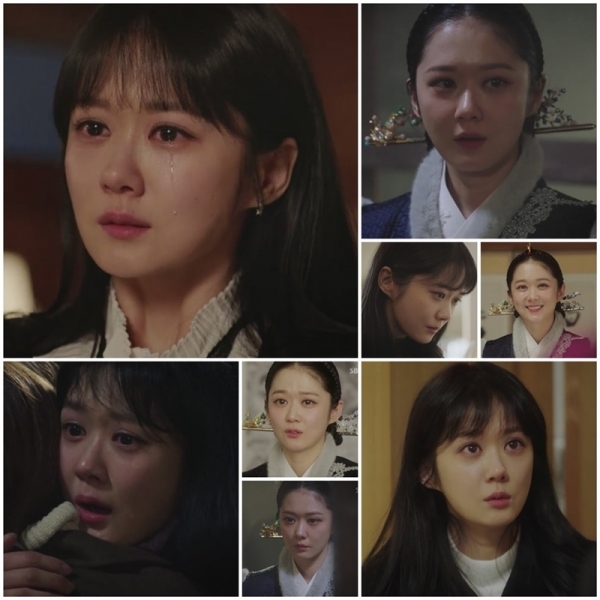 장나라가 '황후의 품격'에서 모든 진실을 알게 된 후 반격을 시작하며, 황후의 카리스마를 대 폭발시켰다. 방송 캡처