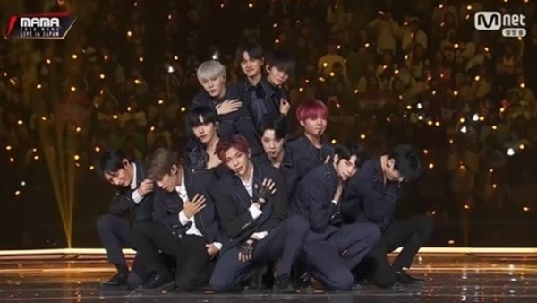 2018 MAMA FANS' CHOICE in JAPAN(이하 2018 MAMA)' 방송 캡처. M.net