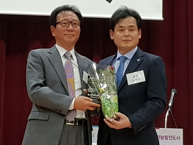 ▲ 독도홍보대상 (주) 일중상역 김홍철
