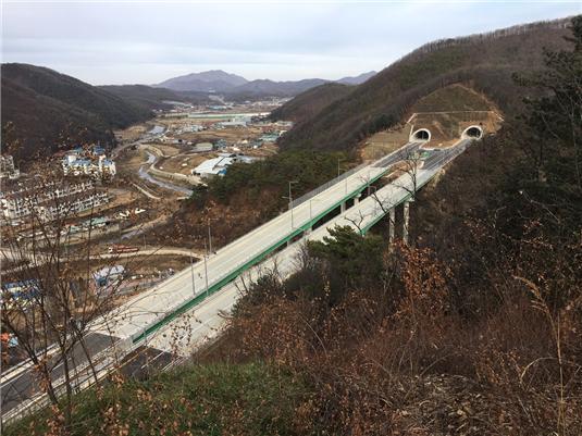▲ 국지도 56호선 전경