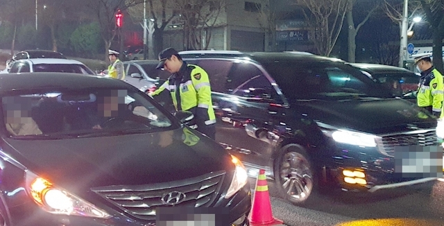 ▲ 남동서 음주운전 단속2