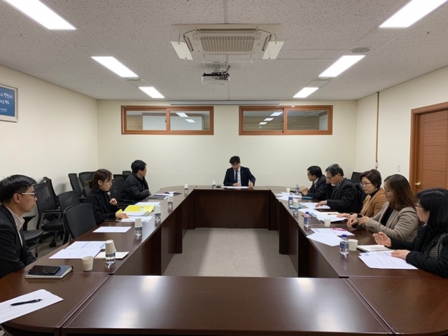 ▲ 181221 조성환 학교자치 및 교원업무 절감 위한 정책연구용역 착수보고회 2
