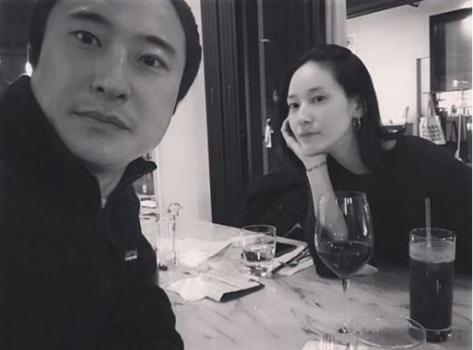 모델 출신 배우 이영진과 SBS 배정훈 PD(왼쪽). 이영진 인스타그램
