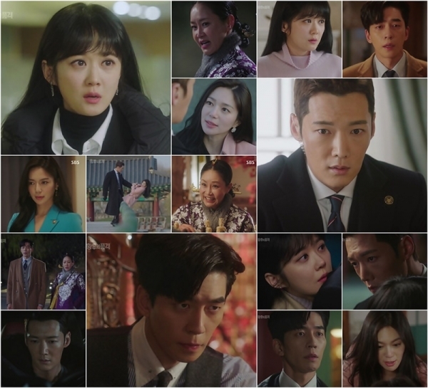 '황후의 품격'이 파죽지세 시청률 상승세로 2018년 미니시리즈 최고 시청률에 등극, 안방극장을 중독시키고 있다. 방송 캡처