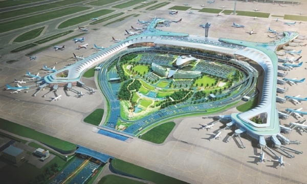 인천공항 4단계 조감도