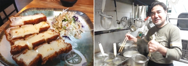 6~7천원 대에 맛볼 수 있는 푸짐한 양의 돈까스, 미소라멘과 하하돈까스의 김진효 대표