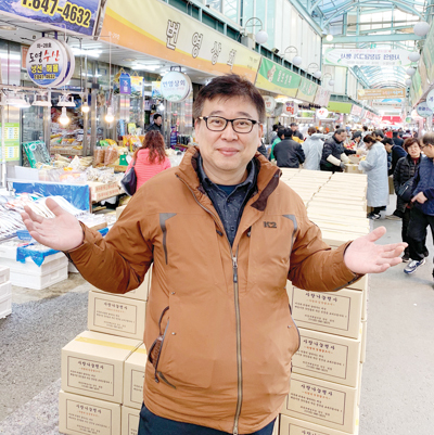 이상백 의정부 제일시장번영회장