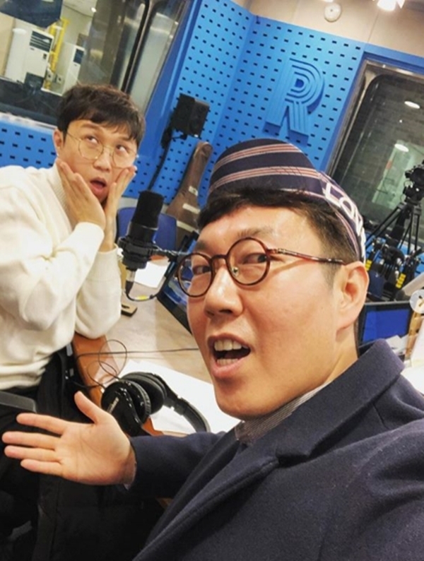 개그맨 김영철 박성광. 김영철 인스타그램