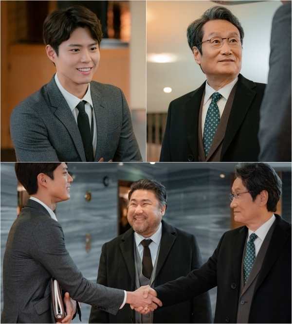 '남자친구' 박보검 문성근의 첫 만남이 공개됐다. tvN