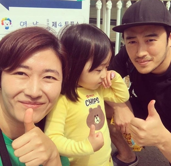 개그우먼 김미려 배우 정성윤 부부. 김미려 인스타그램