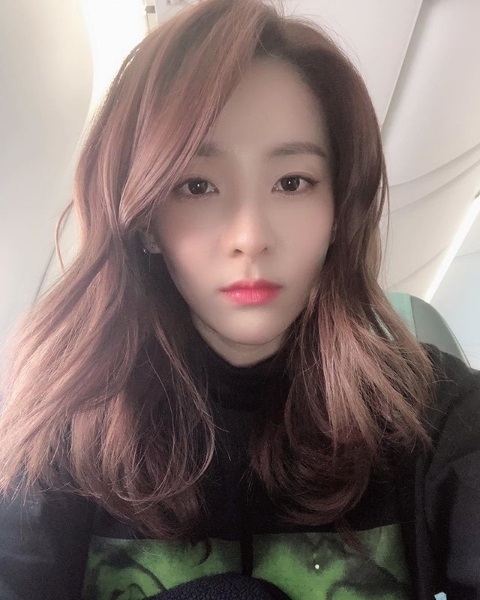 가수 산다라박. 인스타그램
